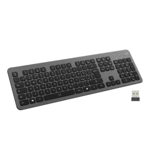 Teclado Ewent Slim Inalambrico Multiconexion BT Y WIFI