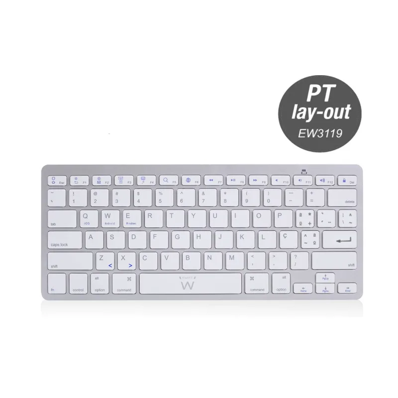 Teclado Ewent Slim Inalambrico Multiconexion BT Y WIFI - foto 4