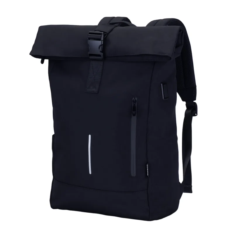Mochila Ewent Ew2536 17.3 Trendy Roll Unisex Impermeable Negro - foto 3