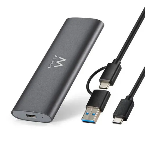 CAJA Disco Sólido SSD EWENT EW7060 USB3.2 GEN2 M.2 NVME PCIE