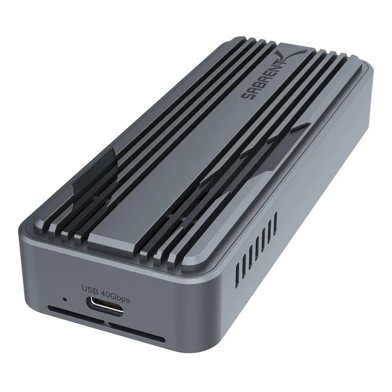 CARCASA EWENT PARA Disco Sólido SSD USB4 40GBPS M.2 NVME PCIE - foto 2