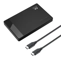 CAJA Disco Duro HDD EWENT EW7064 USB 3.2 GEN1 2.5" SATA USB-C+A - foto 2