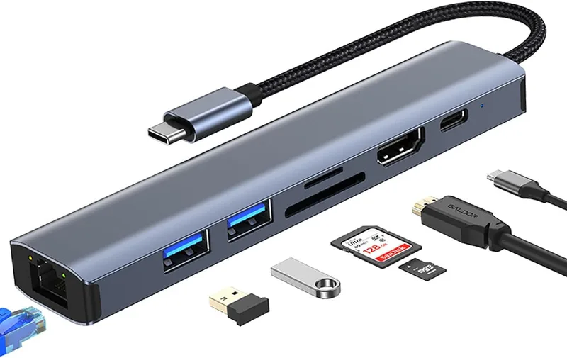 Hub Ewent Ew1152 Usb-c 7 EN 1 HDMI 4k/usb-c/2usb-a/lector Tarjetas SD Y Mirosd - foto 3