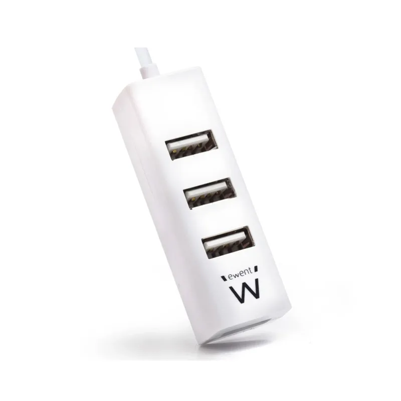 Mini-hub Ewent Ew1122 4PTOS Usb2.0 12CM - foto 4