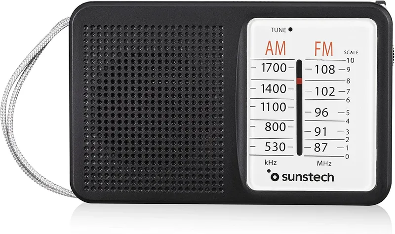Radio DE Bolsillo Sunstech Analogica Am/fm Negra - foto 2