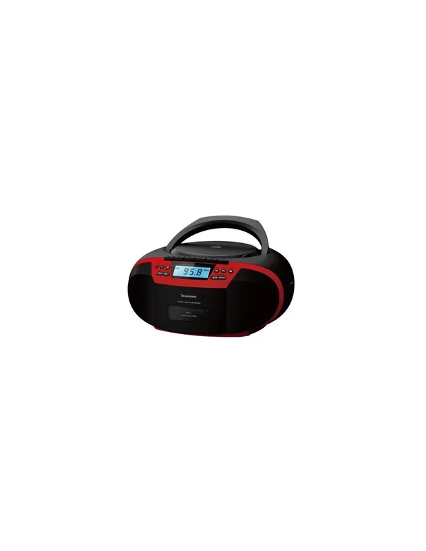 Radio CD Sunstech Cxum54btrd Cassete/mp3/usb Rojo - foto 2