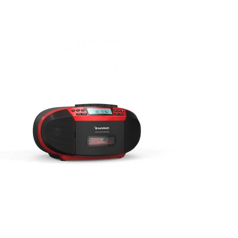 Radio CD Sunstech Cxum54btrd Cassete/mp3/usb Rojo - foto 3