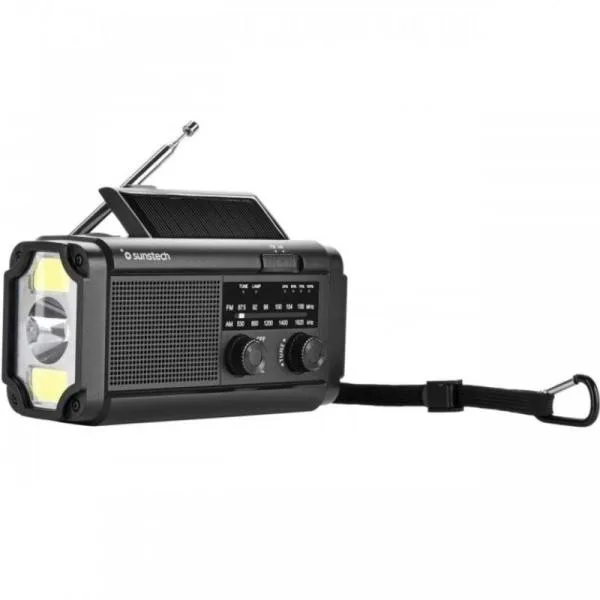 Radio Portatil Sunstech Rpe25 CON Linterna/lampara DE Lectura/alarma Sos/carga POR USB - foto 2