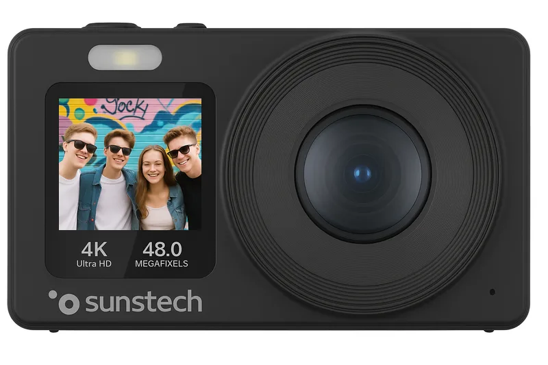Camara DE Fotos Compacta Sunstech Dcam4825 Pantalla 2.4 Fotos Hasta 48MP Video 4k/2k - foto 2