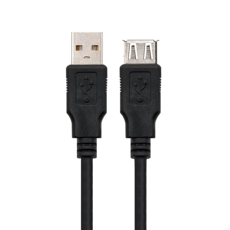 Cable USB Nano Cable Usb2.0 A/m - Micro Usb2.0 B/m 1.8m Negro - foto 4