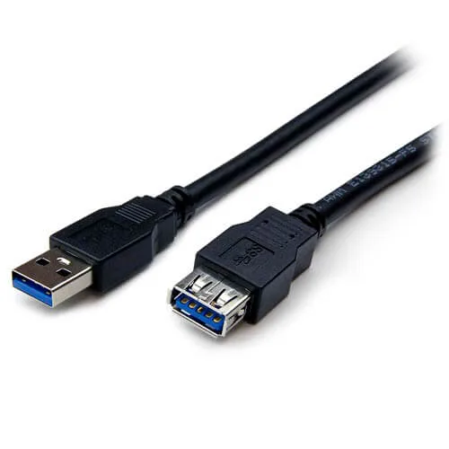 Nanocable Cable USB Nano Cable Usb3.0 A/m - Usb3.0 A/h 1.0m Negro Alargador