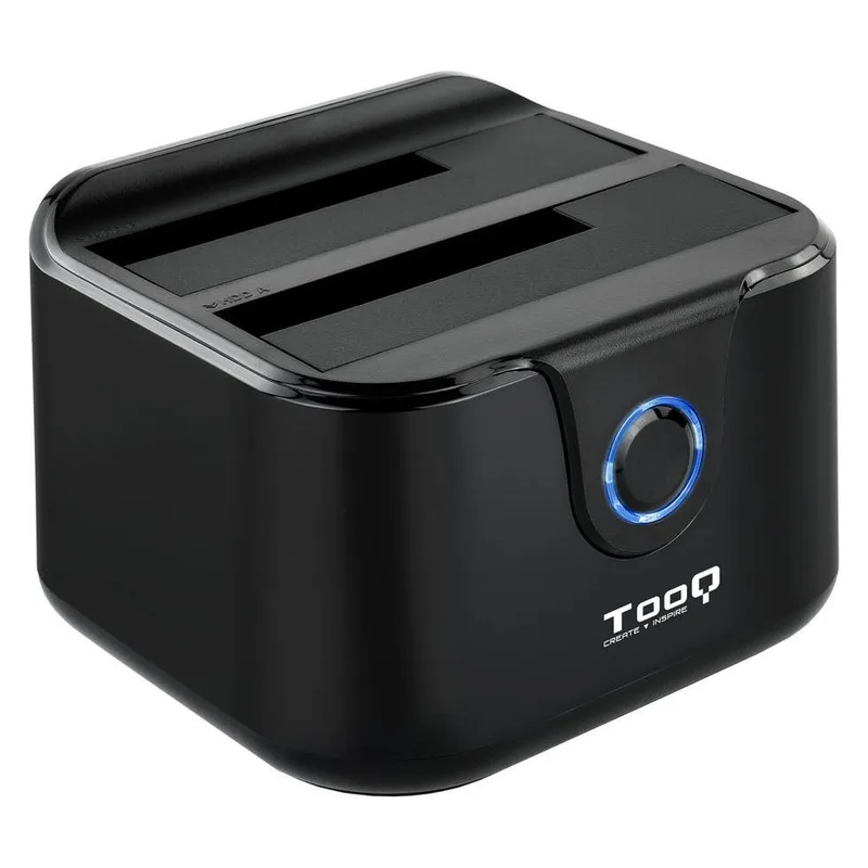 Base Conectora Tooq Tqds-802bw 2.5''/3.5'' SATA3 Usb3.0 OTB Blanca/negra - foto 2