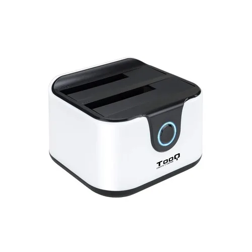 Base Conectora Tooq Tqds-802bw 2.5''/3.5'' SATA3 Usb3.0 OTB Blanca/negra - foto 3