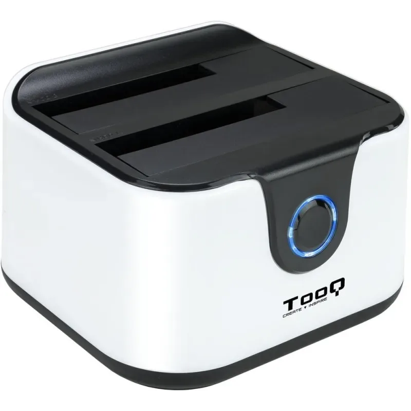 Base Conectora Tooq Tqds-802bw 2.5''/3.5'' SATA3 Usb3.0 OTB Blanca/negra - foto 4