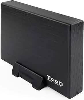 CAJA Disco Duro HDD TOOQ TQE-3527B 3.5'' SATA USB3.0 NEGRA