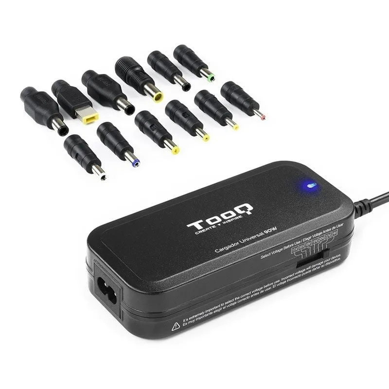 Cargador Tooq 90W Universal Portatil USB - foto 3