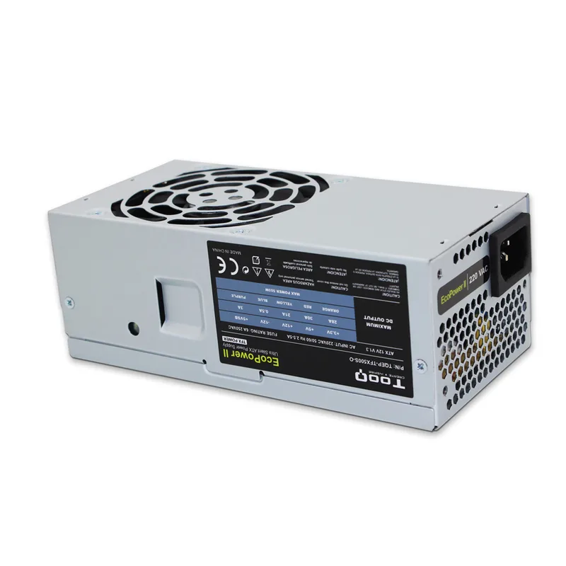 Fuente Alimentacion 500W Tooq Ecopower II Pfc-activo 3SATA 8CM TFX