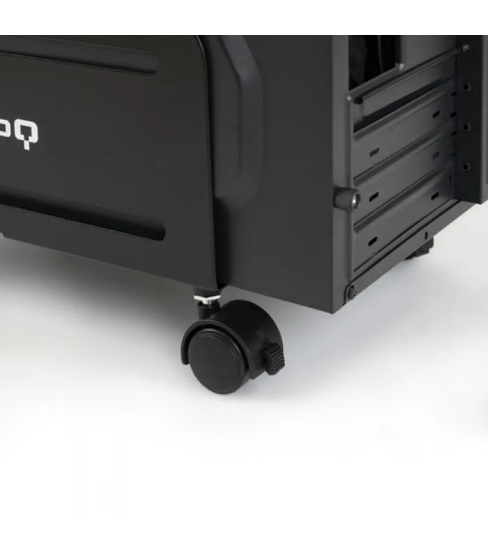 Soporte Metalico CPU Tooq 119/209mm Ancho Max.10kg DE Suelo C/ruedas - foto 4