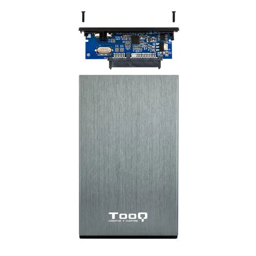 CAJA Disco Duro HDD TOOQ TQE-2527G 2.5'' SATA USB3.0/3.1 9,5MM GEN1 GRIS - foto 3