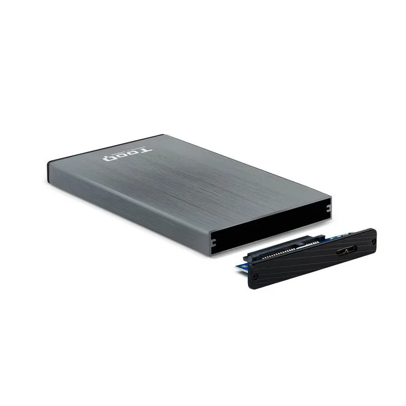 CAJA Disco Duro HDD TOOQ TQE-2527G 2.5'' SATA USB3.0/3.1 9,5MM GEN1 GRIS - foto 4