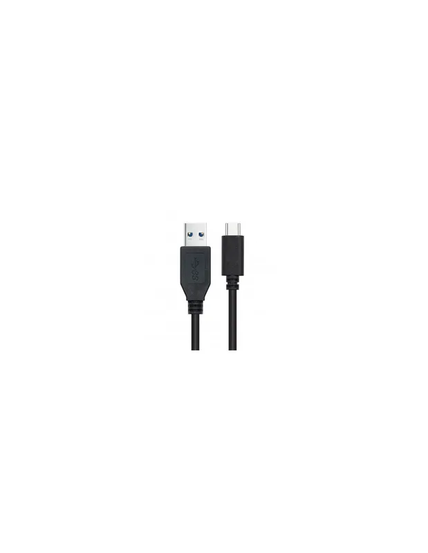 Cable USB Nano Cable Usb3.1 A/m - Usb3.1 C/m Gen2 10GBPS 1.5m Negro - foto 4