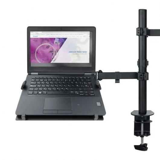 SOPORTE MESA MONITOR/PORTATIL TOOQ DB1200TN-B 13/32 MAX.8KG NEGRO 2 Brazos - foto 2