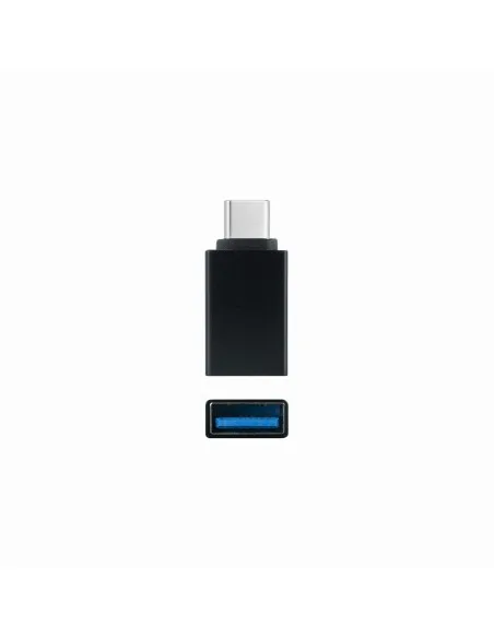 Nanocable Adaptador Nano Cable USB C/m - USB A/h 3.1 Negro - foto 3