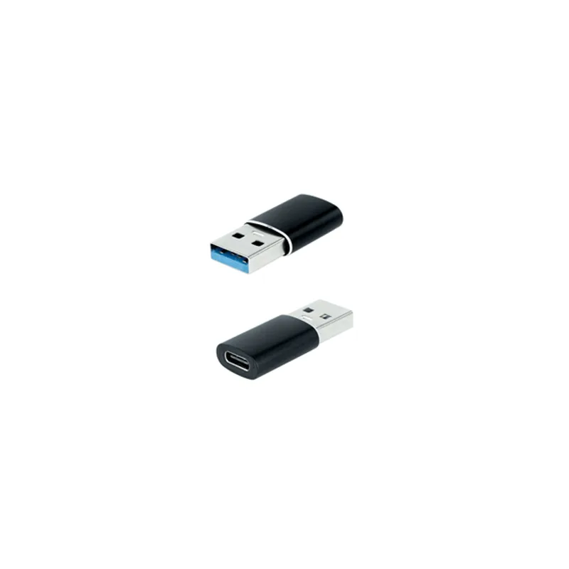 Nanocable Adaptador Nano Cable USB A/m - USB C/h 3.1 Negro - foto 2