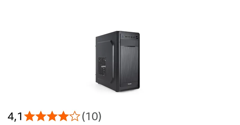 Caja Semitorre/atx Tooq Prisma Tqc-5701u3c-b S/fuente Usb3.0 Negro - foto 4