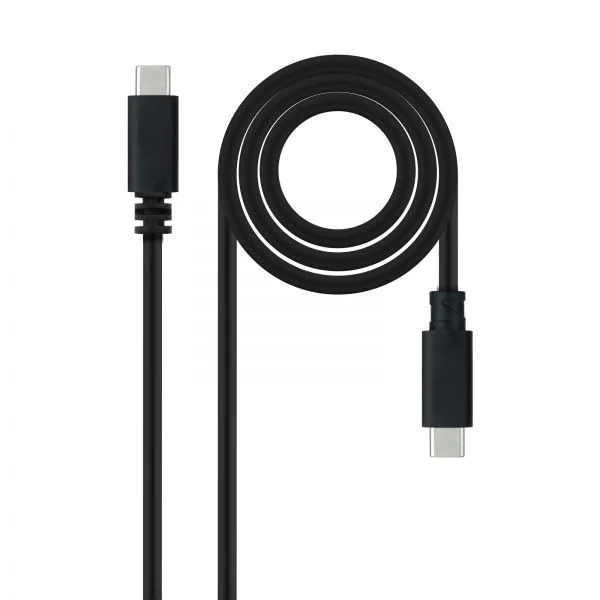 Nanocable Cable USB Nano Cable Usb2.0 Usb-c/m - A/m 1.5m Negro