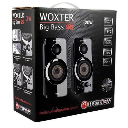 Altavoces Woxter BIG Bass 95 2.0 - 20W - foto 3