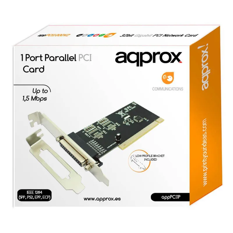 Tarjeta PCI-E 1 PTO Paralelo Approx - foto 2