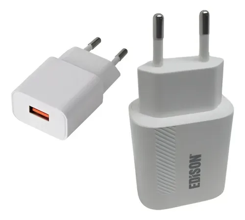 Cargador USB Pared Approx Usb3.0 Cable Usb-c 18W Carga Rapida Blanco - foto 4