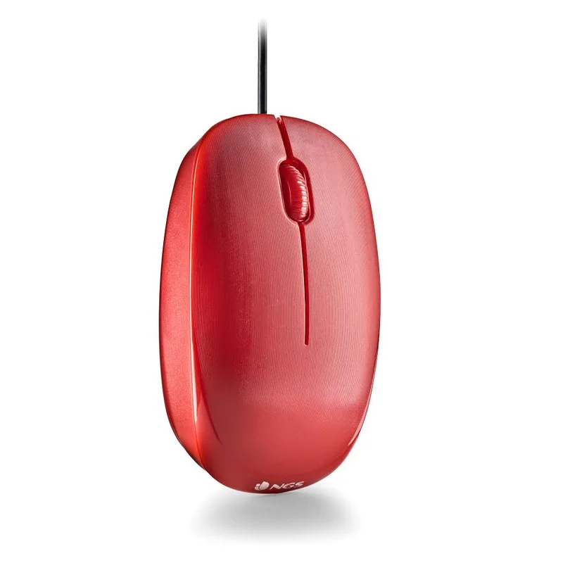 Raton NGS Flame RED Optico 1000DPI USB RED - foto 2