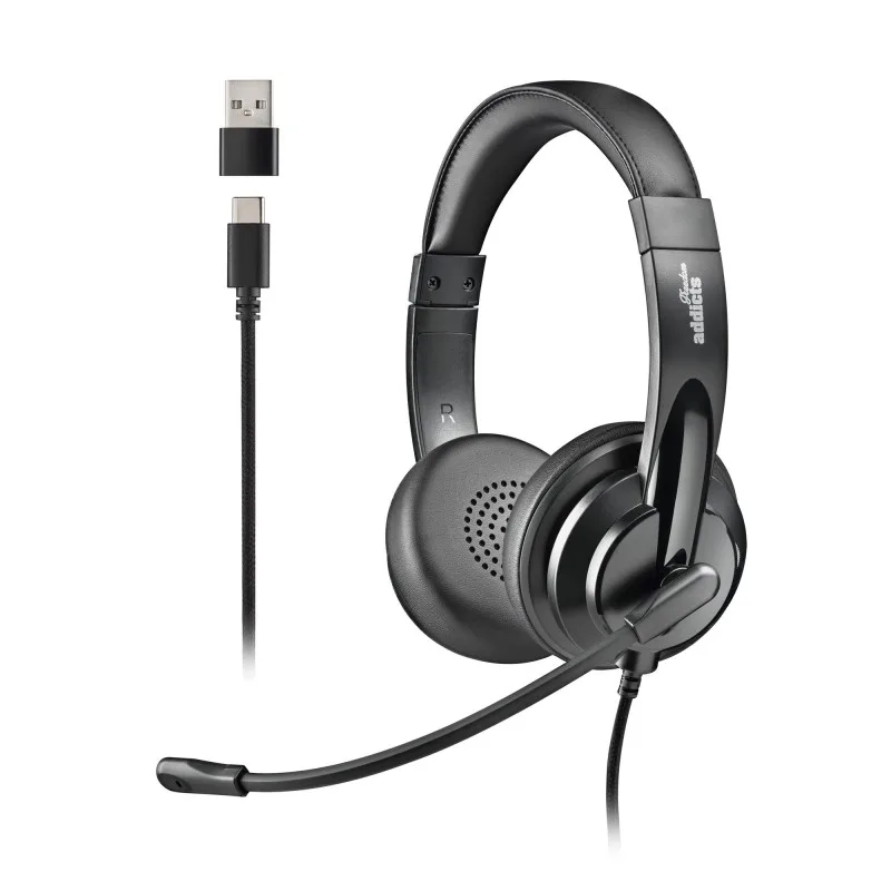 Auriculares C/microfono NGS VOX 605 Usb-c Negro - foto 2