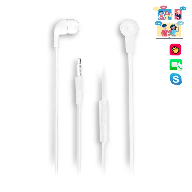Auriculares C/microfono NGS Cross Flip Jack-3.5mm Blanco - foto 3