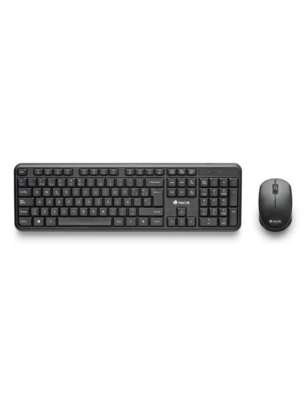 Combo Teclado/raton NGS Harmony KIT Inalambrico Negro
