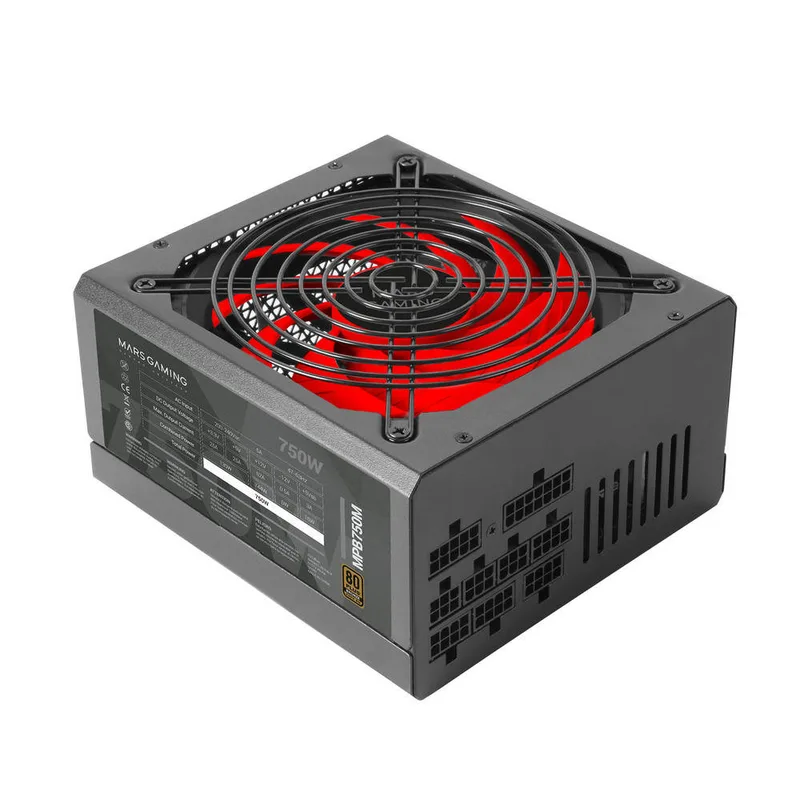 Tacens Fuente Alimentacion 750W Mars Gaming Pfc-activo 80+bronze 12CM ATX