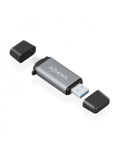 MULTILECTOR Externo AISENS ASCR-2AC08-GR GRIS - foto 4
