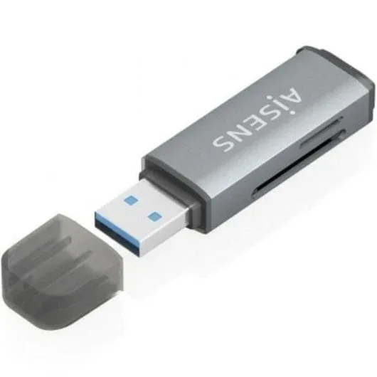 MULTILECTOR Externo AISENS ASCR-2A09-GR GRIS - foto 3