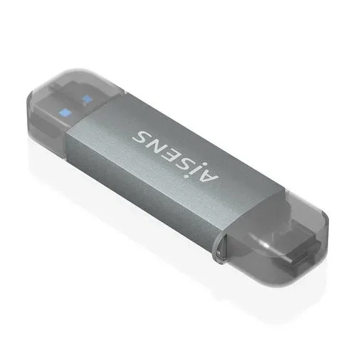 MULTILECTOR Externo AISENS ASCR-2C10-GR GRIS - foto 4