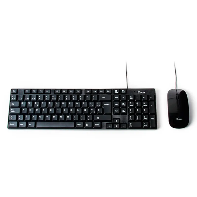 Combo Teclado/raton L-link Ll-kb-816 USB Negro