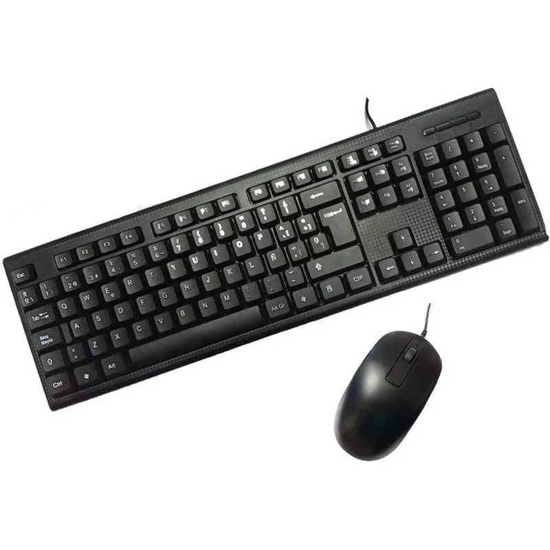 Pc Case Combo Teclado/raton Coolbox USB Negro (pc-case)