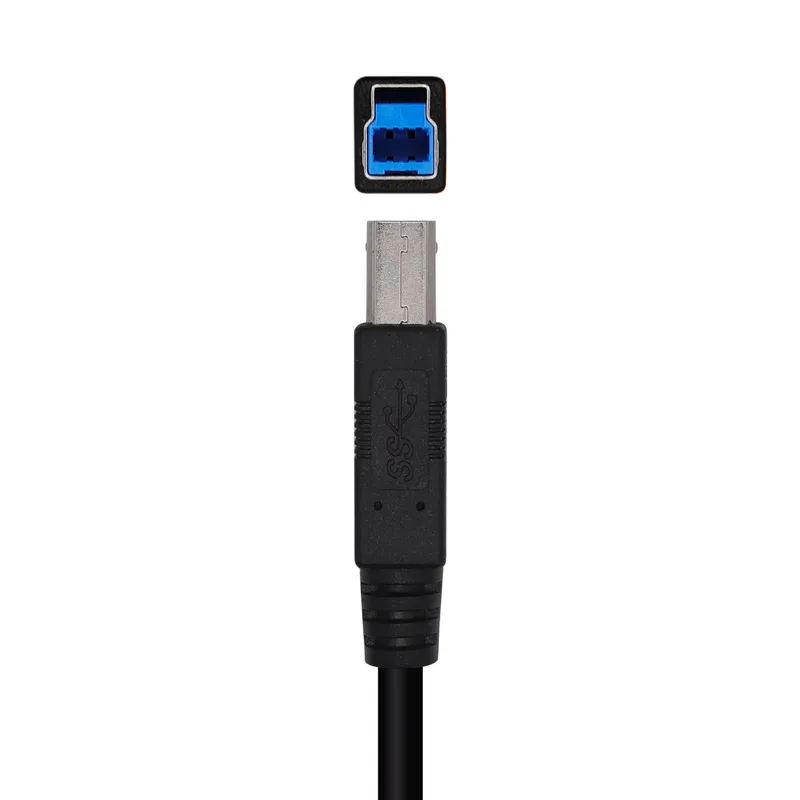Cable USB Aisens Usb2.0 A/m - B/m 3.0m Negro Impresoa - foto 3