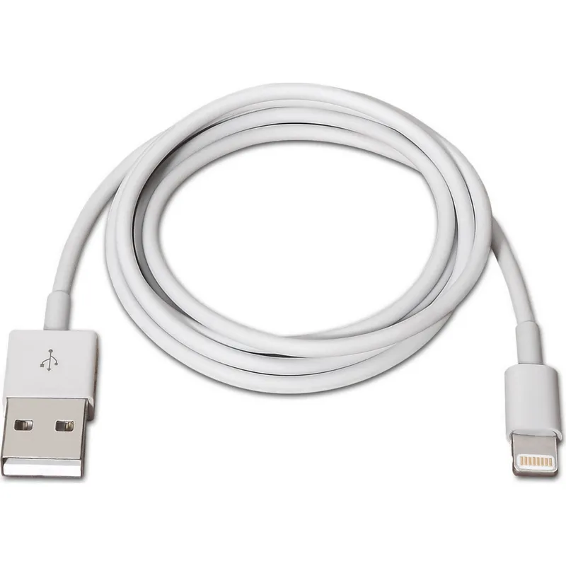 Cable USB Aisens Usb2.0 Lightning/m - USB A/m 1.0m Blanco - foto 2