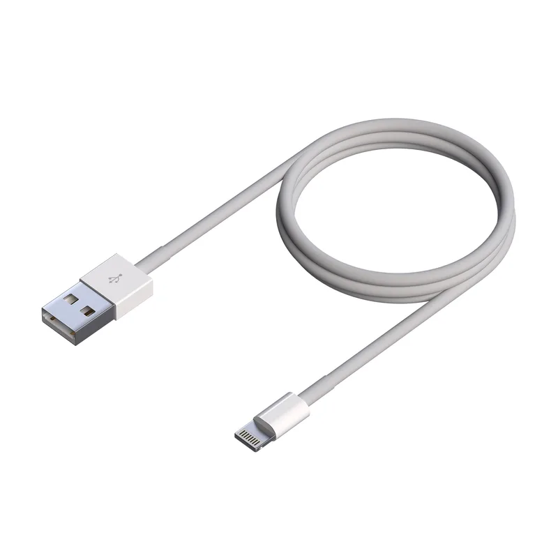 Cable USB Aisens Usb2.0 Lightning/m - USB A/m 1.0m Blanco - foto 3
