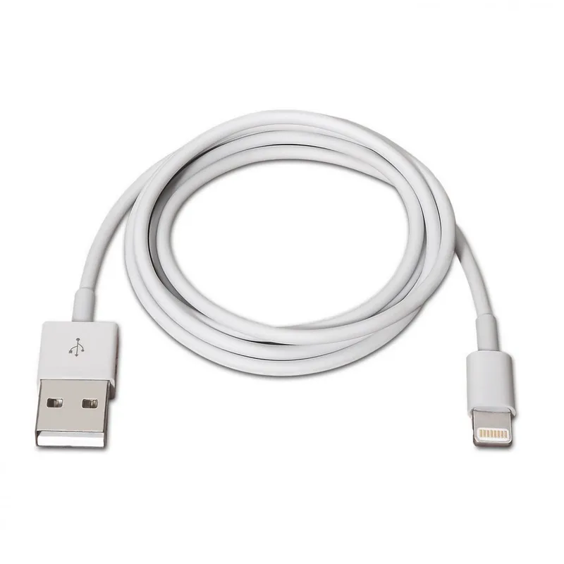 Cable USB Aisens Usb2.0 Lightning/m - USB A/m 1.0m Blanco - foto 4