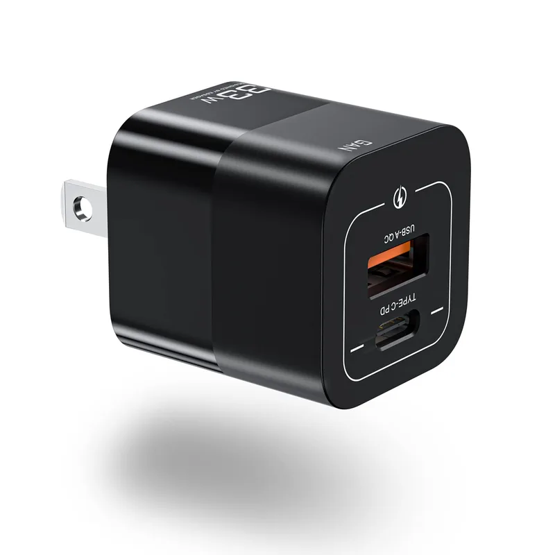 Cargador USB Pared Aisens 2PTO Usb-c - Qc3.0 Negro - foto 3