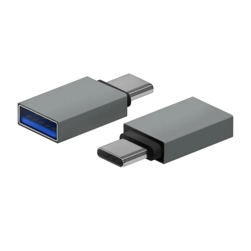 Mini Adaptador Aisens Aluminio Usb3.2 Usb-c/m - A/h Gen1 3A Negro - foto 4