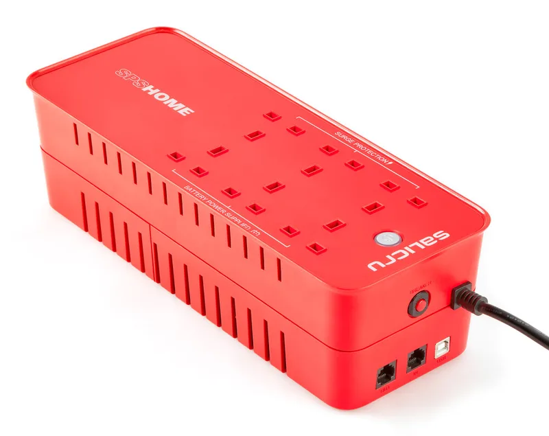 SAI 650VA Salicru SPS Home+ Rojo - foto 2